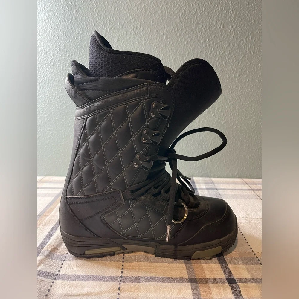 Burton Shaun White Snowboard Boots Men’s US 7.5 Black Winter Riding Boots